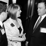 Kyle Moyer, Rep. Heather Carter, ASU President Michael Crow