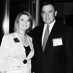 Rep. Heather Carter, ASU President Michael Crow