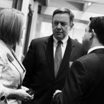 Rep. Heather Carter, ASU President Michael Crow, Kyle Moyer